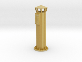 Fyrtorn - Skand. Leuchtturm freistehnd - TT 1:120 in Tan Fine Detail Plastic
