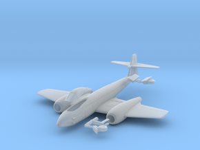 029A Gloster Meteor F.8 1/144 in Clear Ultra Fine Detail Plastic