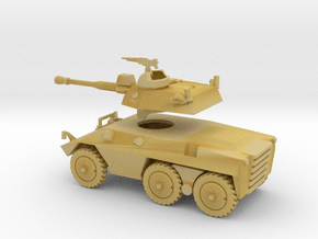 036D EE-9 Cascavel 1/100 with separate turret in Tan Fine Detail Plastic