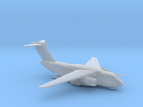 022F KC-390 1/350 WITH OPEN RAMP in Clear Ultra Fine Detail Plastic