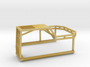 1:50 320/323D clearing cage.  in Tan Fine Detail Plastic