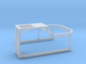 1:50 320/323D clearing cage.  in Clear Ultra Fine Detail Plastic