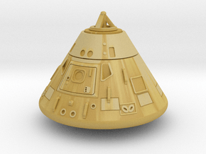 052C Apollo Command Module 1/200 In space config in Tan Fine Detail Plastic