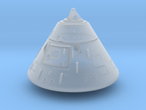 052C Apollo Command Module 1/200 In space config in Clear Ultra Fine Detail Plastic