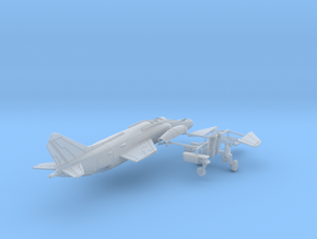 010I Yak-38U 1/144 Kit in Clear Ultra Fine Detail Plastic