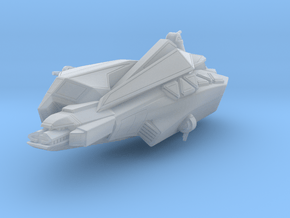 Anubis: Stealth Ship_70mm in Clear Ultra Fine Detail Plastic