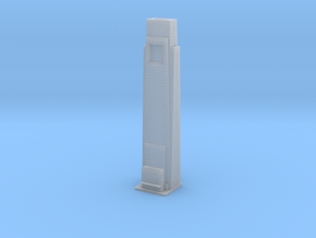 Comcast Building (1:2000) in Clear Ultra Fine Detail Plastic