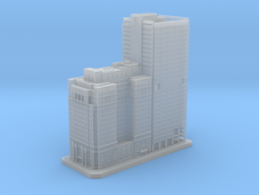 The Phoenix and 1650 Arch Street (1:2000) in Clear Ultra Fine Detail Plastic