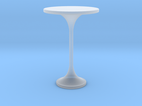 Miniature Tulip Coffee Table - Eero saarinen in Clear Ultra Fine Detail Plastic