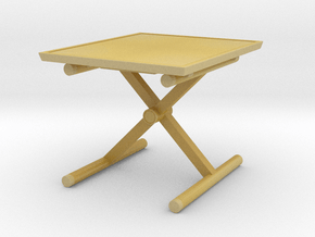 Miniature Kozumel Occasional Table in Tan Fine Detail Plastic