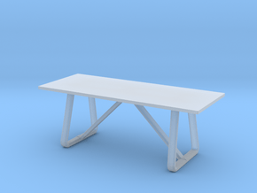 Miniature Sussex Table - Magis in Clear Ultra Fine Detail Plastic