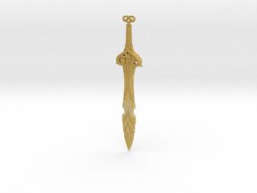 "BotW" Forest Dweller's Sword in Tan Fine Detail Plastic