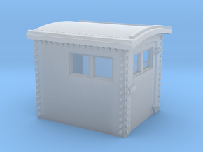 N&W Style Dog House O Scale 1:48 in Clear Ultra Fine Detail Plastic