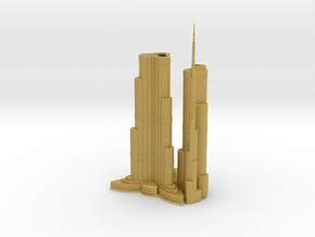 Burj Khalifa (1:1800) in Tan Fine Detail Plastic