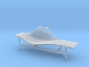 Miniature Terminal 1 Lounge Chair - BebItalia in Clear Ultra Fine Detail Plastic: 1:12