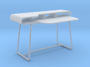 Miniature Cappellini LOOP Writing Desk - Capellini in Clear Ultra Fine Detail Plastic