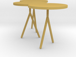 Miniature Itisy Table - Ligne Roset in Tan Fine Detail Plastic