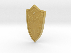 "BotW" Royal Shield in Tan Fine Detail Plastic