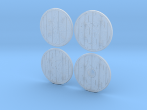 "BotW" Basic Shields Set in Clear Ultra Fine Detail Plastic