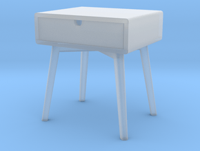 Miniature Bedside Table Series V1 - Yelkkin Dom  in Clear Ultra Fine Detail Plastic