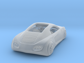 Audi Concept Car  1:120 TT in Clear Ultra Fine Detail Plastic