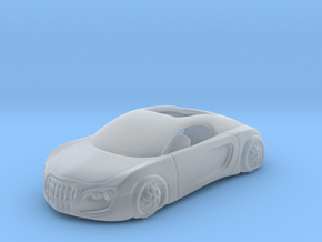 Audi Concept Car 1:87 HO in Clear Ultra Fine Detail Plastic