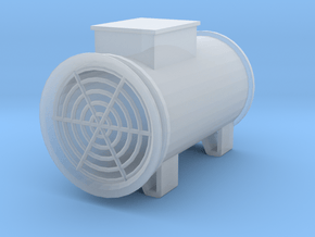 1/64 TD Bin Dryer Fan in Clear Ultra Fine Detail Plastic