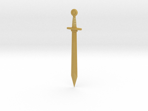 "BotW" Sword in Tan Fine Detail Plastic