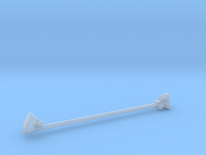 1/64 6" Utility Auger in Clear Ultra Fine Detail Plastic