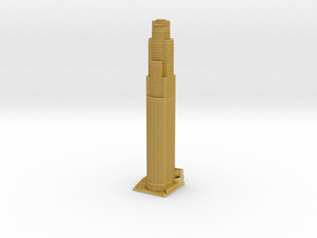 US Bank Tower (1:2000) in Tan Fine Detail Plastic