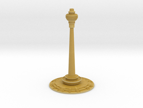 Central Radio & TV Tower (1:2000) in Tan Fine Detail Plastic