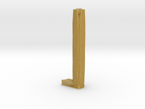 Capital Market Authority Tower (1:2000) in Tan Fine Detail Plastic