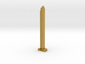 World Trade Center Residential Tower (1:2000) in Tan Fine Detail Plastic