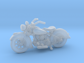 Indian Sport Scout 1940  1:87 HO in Clear Ultra Fine Detail Plastic