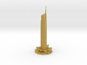 Almas Tower (1:2000) in Tan Fine Detail Plastic