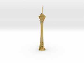 Stratosphere Tower (1:2000) in Tan Fine Detail Plastic