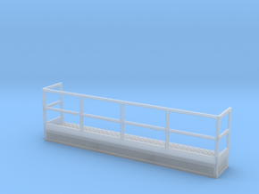 1/64 Outside Platform for 15' Tower in Clear Ultra Fine Detail Plastic