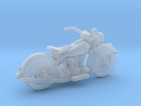 Indian Sport Scout 1940   1:64 S in Clear Ultra Fine Detail Plastic