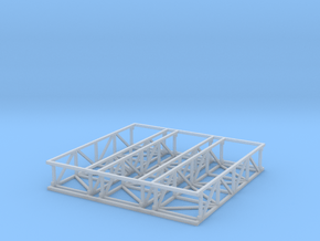 'N Scale' - 20' Long Conveyor Bridge in Clear Ultra Fine Detail Plastic