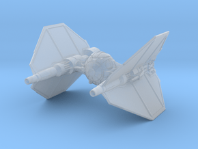 TIE Invader for X-wing TMG in Clear Ultra Fine Detail Plastic