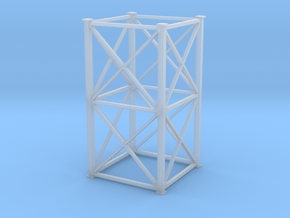 'N Scale' - 10'x10'x20' Tower in Clear Ultra Fine Detail Plastic