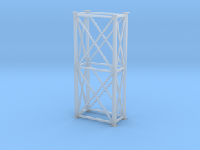 'HO Scale' - 4' x 8' x 20' Tower in Clear Ultra Fine Detail Plastic