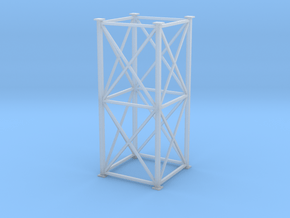 'HO Scale" - 8'x8'x20' Tower in Clear Ultra Fine Detail Plastic