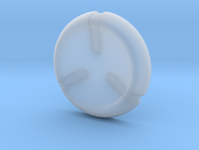 Kanoka disk in Clear Ultra Fine Detail Plastic