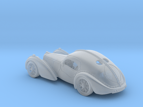 Bugatti Atlantic 1938  1:87 HO in Clear Ultra Fine Detail Plastic
