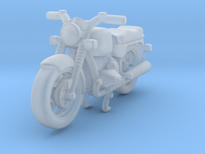 Classic Motorcycle 1:87 HO in Clear Ultra Fine Detail Plastic
