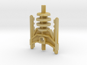 Bionicle weapon (Avak, set form) in Tan Fine Detail Plastic