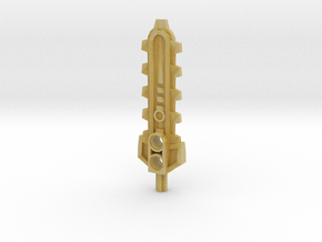 Bionicle weapon (Thok, set form) in Tan Fine Detail Plastic