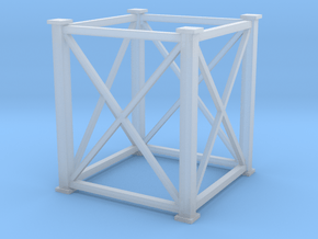 'N Scale' - 8'x8'x10' Tower in Clear Ultra Fine Detail Plastic