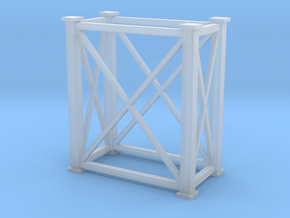 'N Scale' - 4'x8'x10' Tower in Clear Ultra Fine Detail Plastic